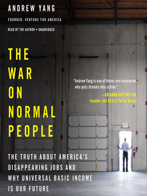 Title details for The War on Normal People by Andrew Yang - Wait list